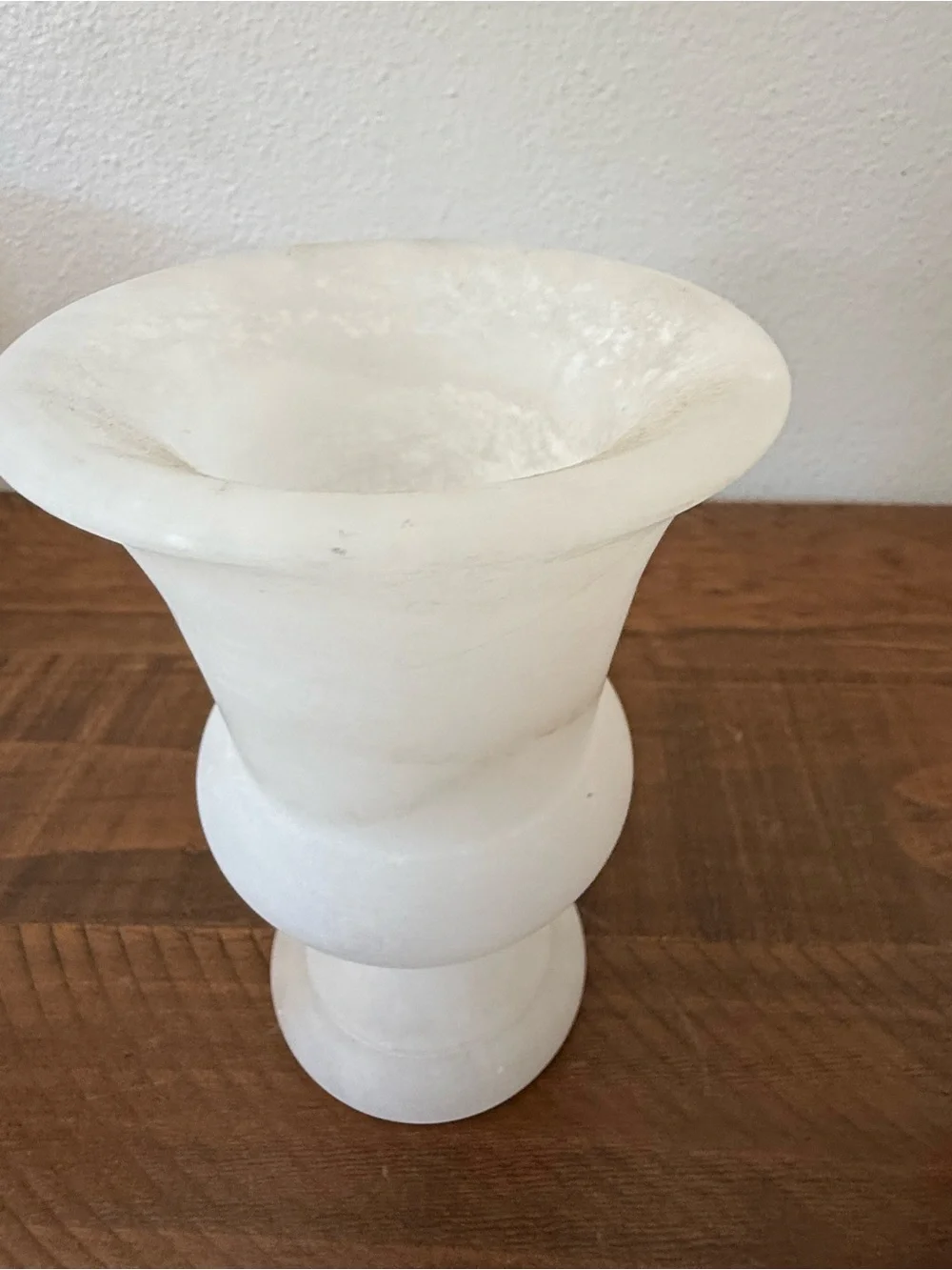 Restoration Hardware Segovia Small Alabaster Vase